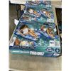 Image 2 : 3  2PACKS AQUA INFLATEABLE RAFTS