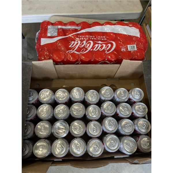 2 FLATS  OF COCA-COLA  AND COCA-COLA DIET COKE - SOME MAY BE MISSING
