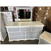 Image 4 : 2 TONE DRESSER AND MATCHING NIGHT STAND