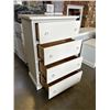 Image 2 : WHITE 4 DRAWER HIGHBOY DRESSER