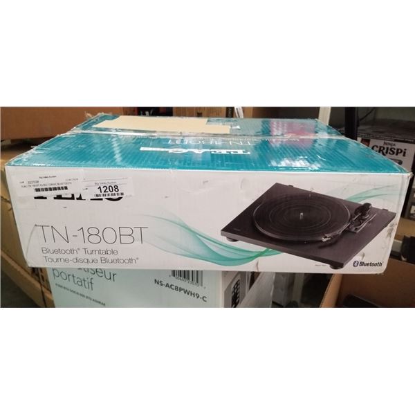 TEAC TN-180-BT A3 BELT DRIVE BLUETOOTH TURNTABLE - TESTED WORKING, RETAIL $269