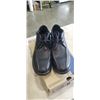 Image 1 : CLARKS COLLECTION MENS BRADLEY UP BLACK LEATHER SHOES. SIZE 8.5 US