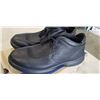 Image 2 : CLARKS COLLECTION MENS BRADLEY UP BLACK LEATHER SHOES. SIZE 8.5 US