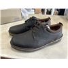 Image 3 : CLARKS COLLECTION WOMANS EASTRIDGE LOW DARK BROWN LEATHER SHOES. SIZE 7.5 US