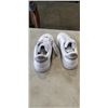 Image 2 : ADIDAS MENS WHITE BREAKNET SLEEK SHOES. SIZE 9 US