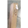 Image 3 : VIVO DARK WALNUT/BLACK MOBILE EASEL TV STAND WITH SHELF