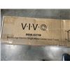 Image 5 : VIVO BLACK LARGE ELECTRIC SINGLE MOTOR CORNER DESK FRAME AND BLACK 75" X 63" CORNER TABLE TOP