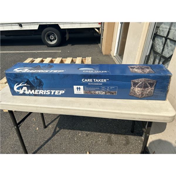 AMERISTEP CARE TAKER HUB STYLE GROUND BLIND