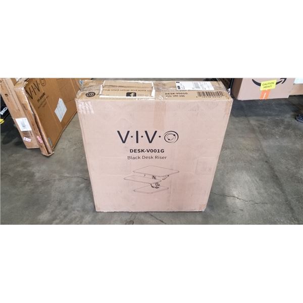 VIVO BLACK DESK RISER