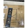 Image 2 : VIVO BLACK ADJUSTABLE PC CART WITH STORAGE