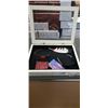 Image 1 : GLASS SHADOWBOX SHOWCASE WITH SUNGLASSES AND WALLET ETC