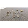 Image 1 : ASSORTED GOLD TONE RINGS
