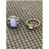 Image 2 : 5 STERLING SILVER 925 RINGS