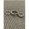 Image 3 : 5 STERLING SILVER 925 RINGS