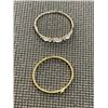 Image 1 : 2 GOLD TONE 925 BANGLES