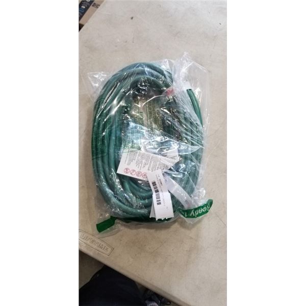 APPROX 50 FEET HEAVY DUTY GREEN 3 PRONG EXTENSION CORD. 12AWGX3C
