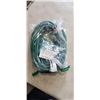 Image 1 : APPROX 50 FEET HEAVY DUTY GREEN 3 PRONG EXTENSION CORD. 12AWGX3C