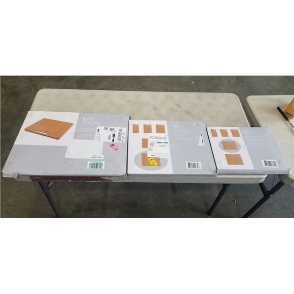 3 IBYX SLIDING TRAYS