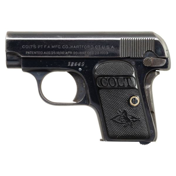 EARLY COLT MODEL 1908 VEST POCKET SEMI-AUTOMATIC