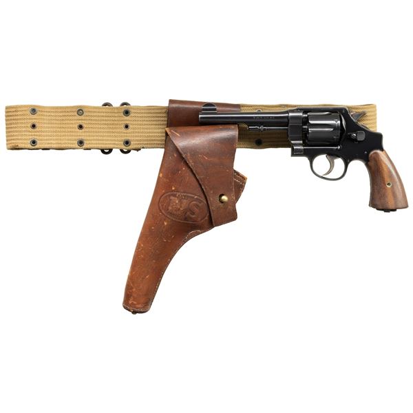 SMITH & WESSON U.S. M1917 LATE ISSUE DA REVOLVER
