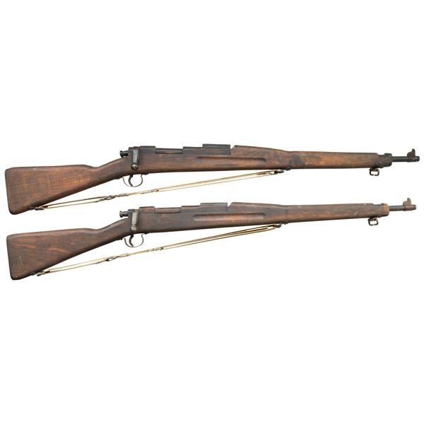PAIR OF U.S. MODEL 1903 TRAINING / DRILL RIFLES.