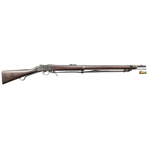 BRITISH MKIV MARTINI HENRY SINGLE SHOT RIFLE.