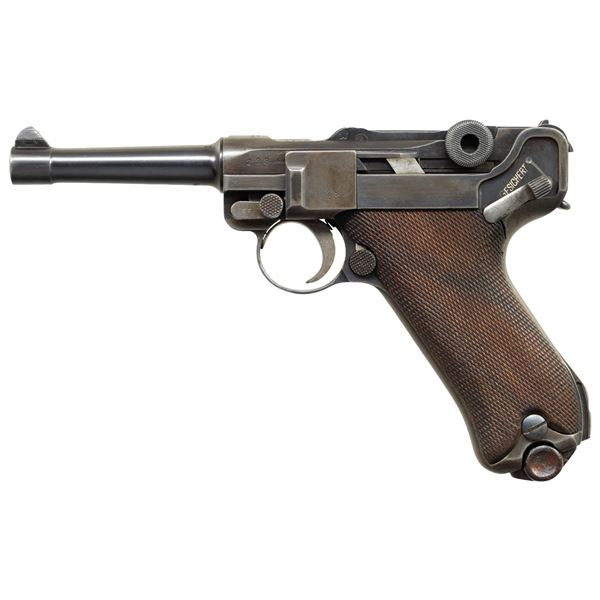 INTERWAR REWORK GERMAN P.08 LUGER SEMI-AUTOMATIC