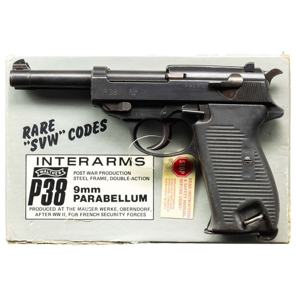 FRENCH OCCUPATION, MAUSER P.38 SEMI-AUTOMATIC