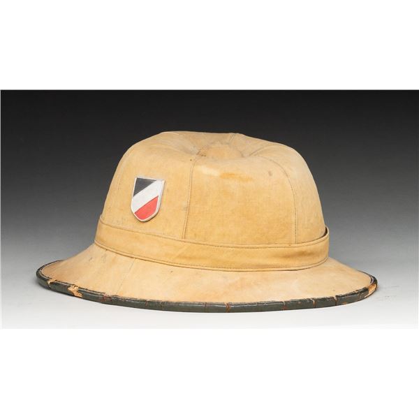 WWII GERMAN 1ST PATTERN AFRIKA KORPS PITH HELMET.