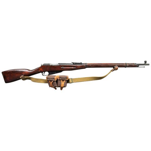 WW2 SOVIET MOSIN NAGANT 91/30 BOLT ACTION RIFLE.