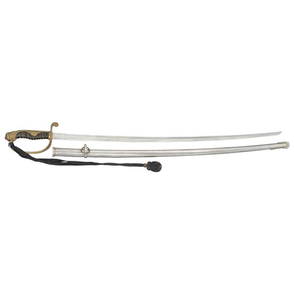 WWII JAPANESE ARMY OFFICER'S PARADE SABER.