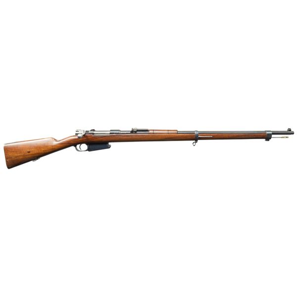 LOEWE ARGENTINE 1891 MAUSER BOLT ACTION RIFLE.