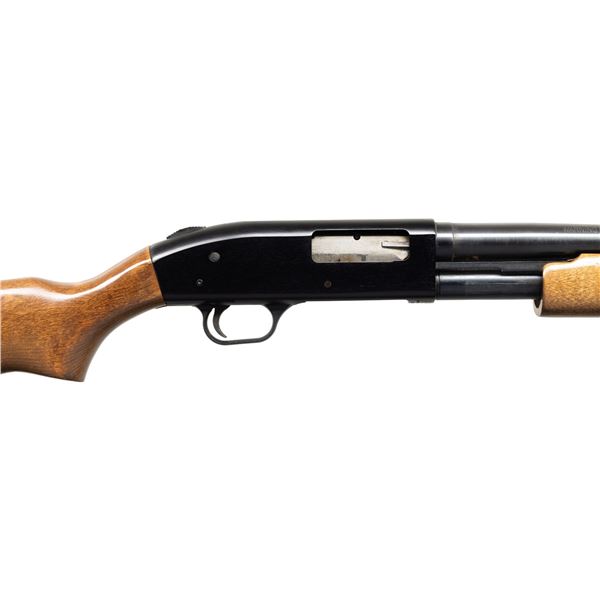 MOSSBERG 500A RIOT STYLE PUMP SHOTGUN.