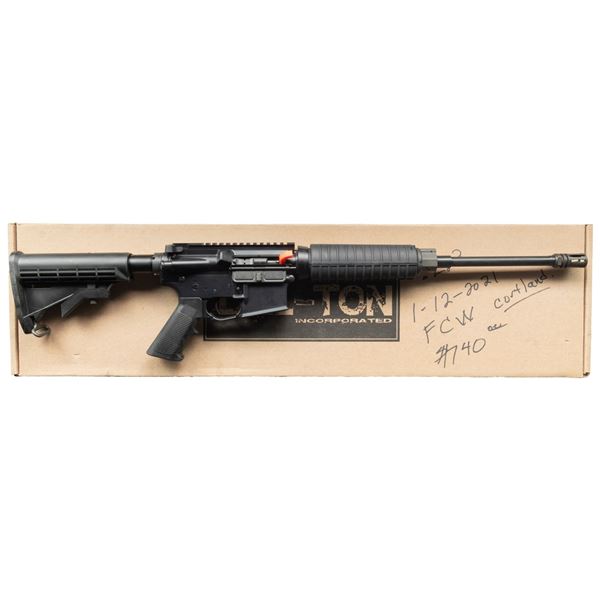 DEL-TON DTI-15 SEMI-AUTOMATIC RIFLE WITH MATCHING