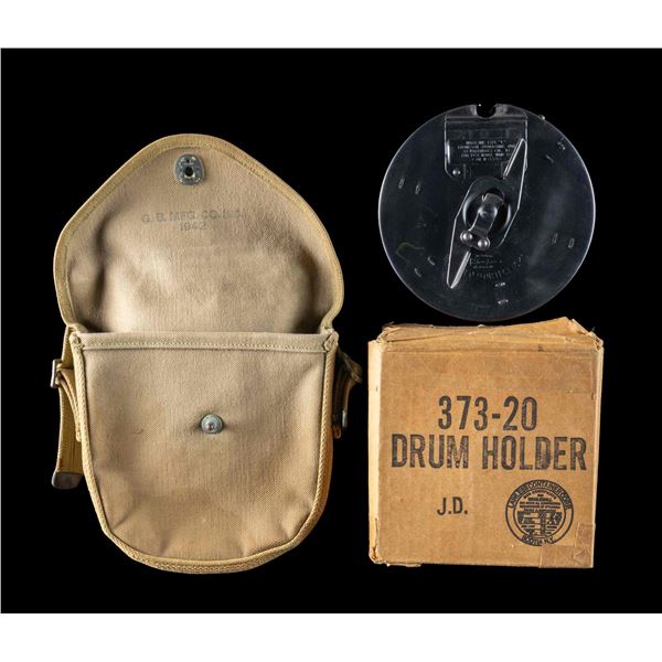 THOMPSON 50-ROUND "L" DRUM WITH BOX & CANVAS