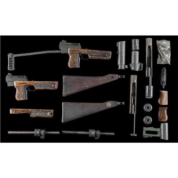 LOT OF 2 CZECH SA VZ. 26 SUBMACHINE GUN PARTS