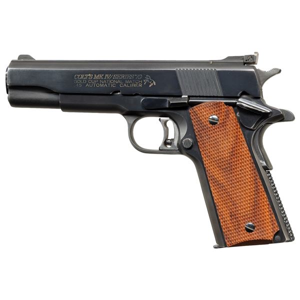 COLT MK IV SERIES 70 GOLD CUP NATIONAL MATCH SEMI