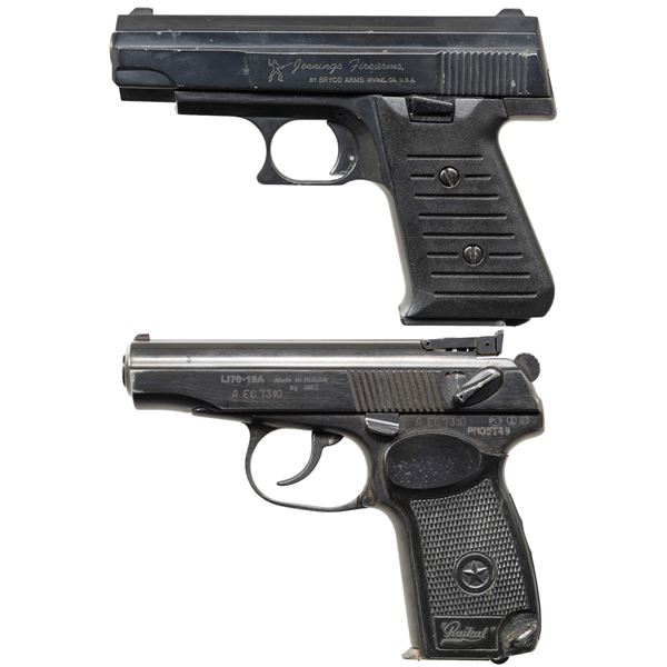 LOT OF TWO SEMI AUTO PISTOLS.