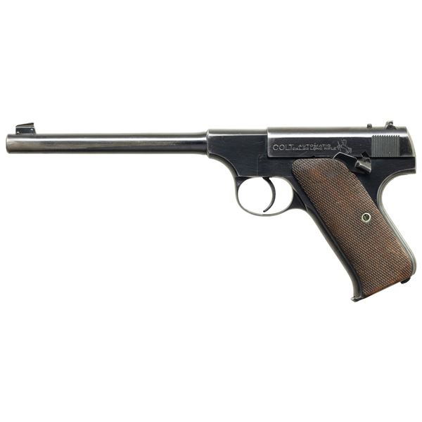 PRE-WAR COLT WOODSMAN SEMI-AUTOMATIC PISTOL.