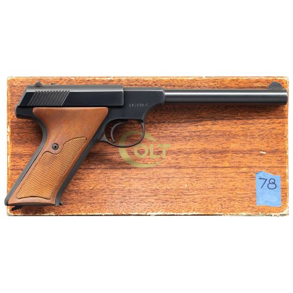 FINE COLT HUNTSMAN SEMI-AUTOMATIC PISTOL WITH