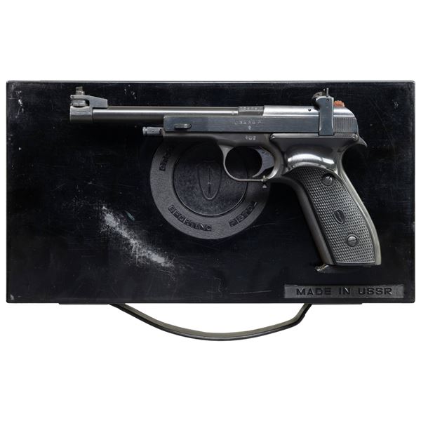 SOVIET IZHEVSK MARGOLIN SEMI AUTO TARGET PISTOL