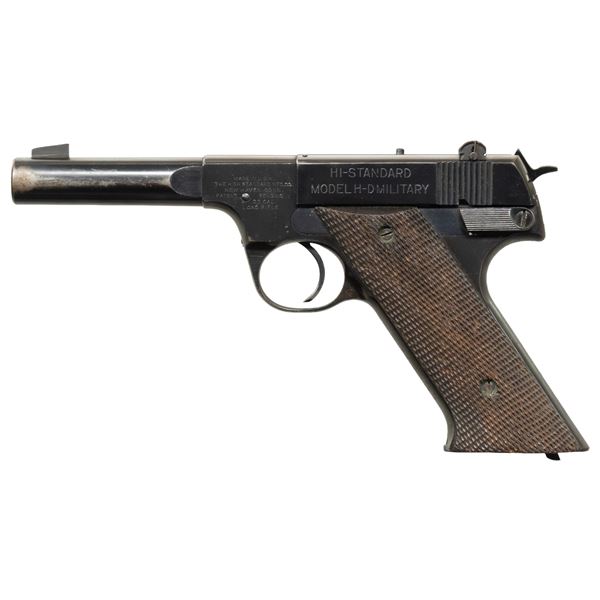 HIGH STANDARD HD MILITARY SEMI AUTO PISTOL.