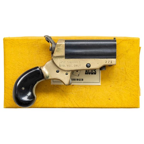 ERL SVENDSEN "FOUR ACES" DERRINGER WITH BOX.