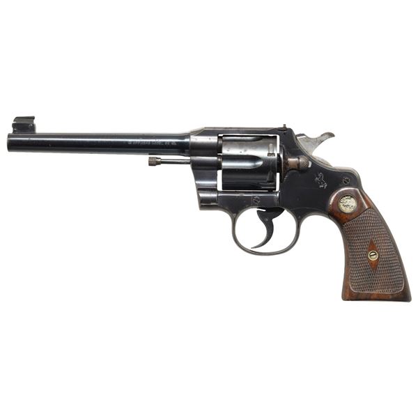 PRE-WAR COLT OFFICERS MODEL TARGET .38 DOUBLE