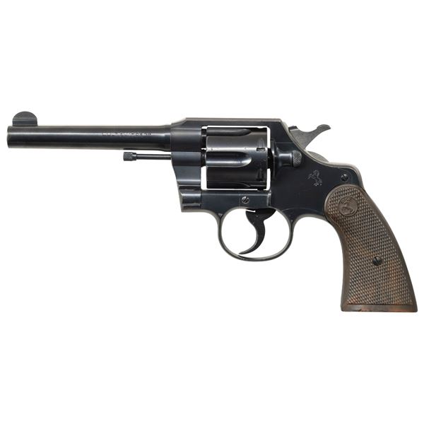 NICE COLT OFFICIAL POLICE DOUBLE ACTION REVOLVER.