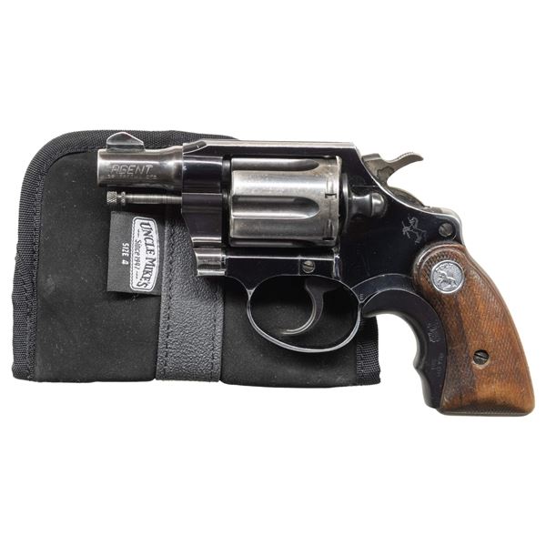 COLT AGENT DOUBLE ACTION REVOLVER.