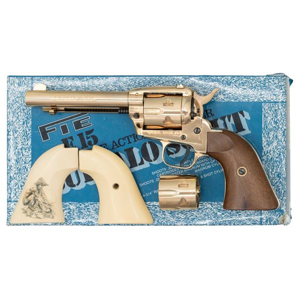FIE E-15 BUFFALO SCOUT GOLD PLATED CONVERTTIBLE SA