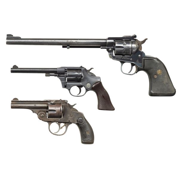 RUGER, HIGH STANDARD & IVER JOHNSON REVOLVERS.