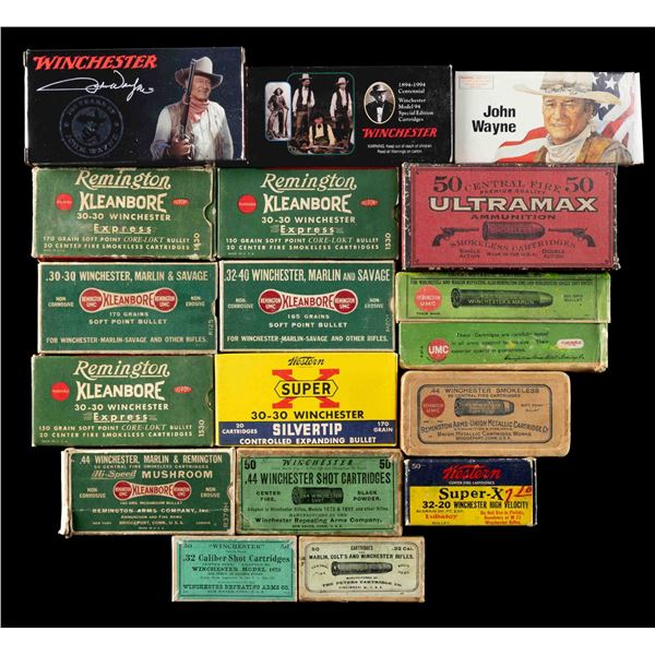 COLLECTOR LOT OF WINCHESTER CALIBER CARTRIDGE