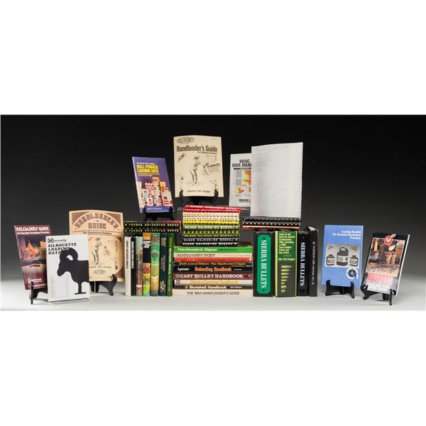 LOT OF RELOADING MANUALS AND GUIDES.
